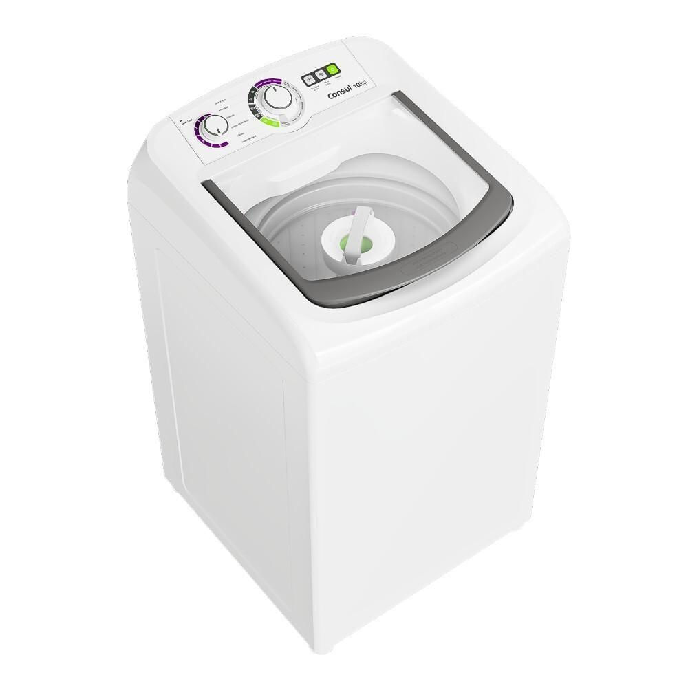 Lavadora de Roupas Consul CWB10BB 10kg Automática com Ciclo Rápido Branco 220V