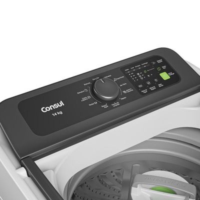 Lavadora de Roupas Consul CWN14AB 14kg Automática com Função Eco Branco 220V