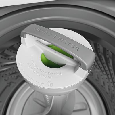 Lavadora de Roupas Consul CWN14AB 14kg Automática com Função Eco Branco 220V