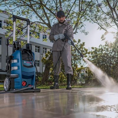 Lavadora de Alta Pressão Bosch GHP 4-50 2500PSI 2200W 9m Branco 220V