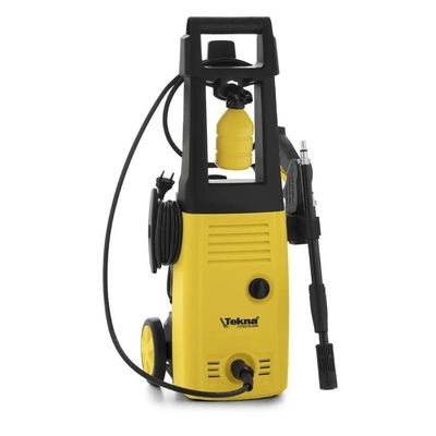 Lavadora de Alta Pressão Tekna HLX1101VM 1523PSI 1400W 300L-h com Shampoozeira e Rodas 220V