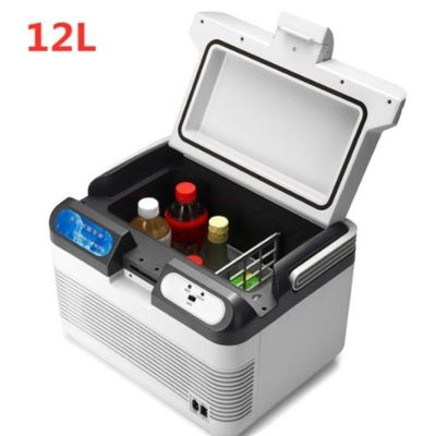 Geladeira Mini Cooler 12L Portátil 2 em 1 Branco para Carro Utibom