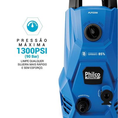 Lavadora de Alta Pressão Philco Force 1300psi 1300W PLP2200 220V