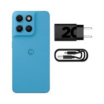 Smartphone Motorola Moto G17 128Gb Dual Chip 4G Tela 6,7" Câmera Dupla 50MP+5MP Azul