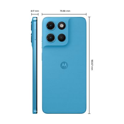 Smartphone Motorola Moto G17 128Gb Dual Chip 4G Tela 6,7" Câmera Dupla 50MP+5MP Azul