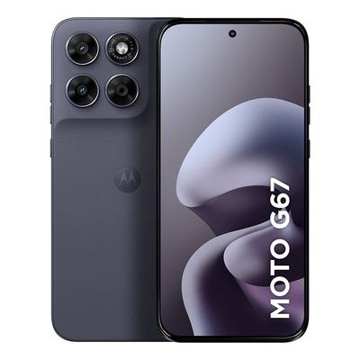 Smartphone Motorola Moto G67 256Gb Dual Chip 5G Tela 6,7" Câmera 50MP+8MP Chumbo
