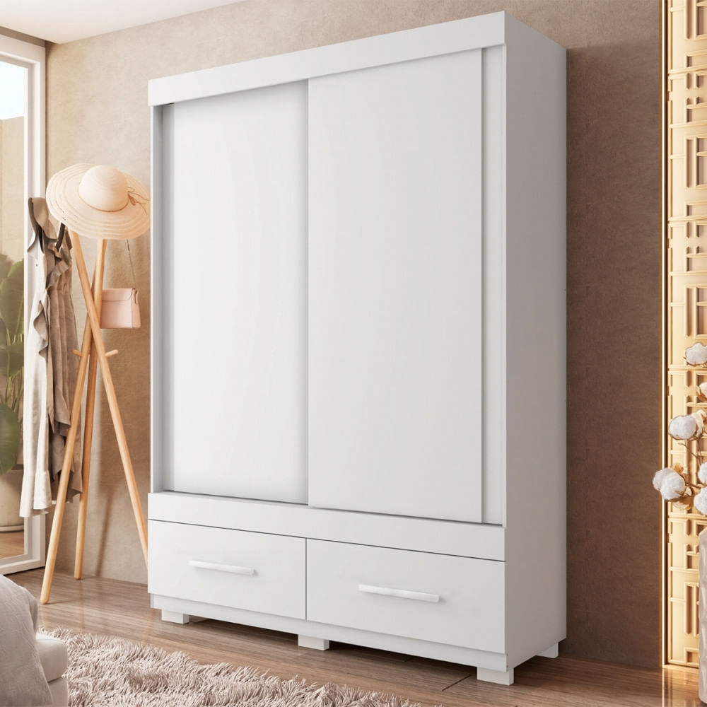 Guarda Roupa Mongi 2 Portas 2 Gavetas Caemmun