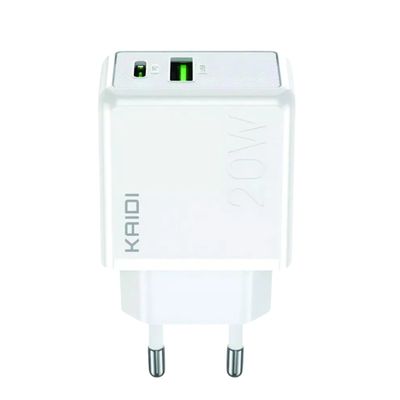 Carregador Lightning 20W USB C Branco Cabo Incluso Proteção