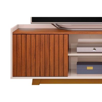 Rack c/Painel p/ TV 55 Pol Trend/Flat 160cm Off DJ Móveis