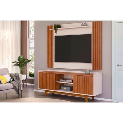 Rack c/Painel p/ TV 55 Pol Trend/Flat 160cm Off DJ Móveis