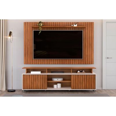 Rack c/Painel p/ TV 65 Pol Lume/Olimpic 180cm Off DJ Móveis