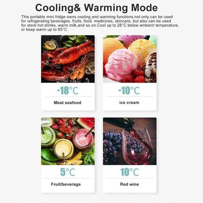 Geladeira Portátil Yeet 25L 2 em 1 com Refrigerador e Aquecedor Preto Bivolt