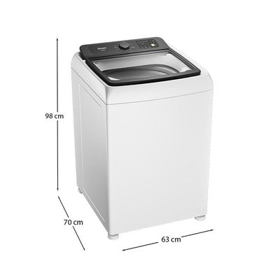 Lavadora de Roupas Consul CWN16ABBNA 16kg Branco 220V