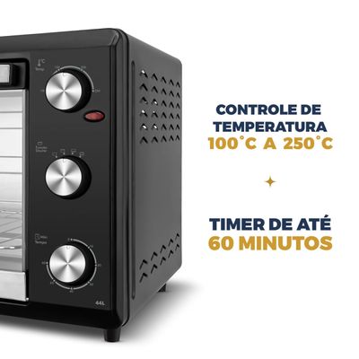 Forno Elétrico 35L Britânia BFE35 Dupla Resistência 127V
