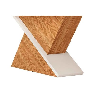Mesa Sala Zafira 200 + 8 Cad Bia Cedro DJ Móveis
