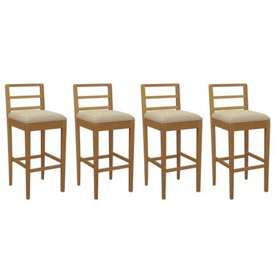 Kit 4un Banquetas Cozinha Sofia Carvalho Kappesberg