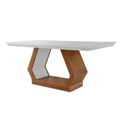 Mesa Sala Alvorada 180 + 6 Cad Londrina Capuccino Rufato