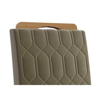Mesa Cozinha Maitê 160 + 6 Cad Paola Cinamomo/Bege Cimol
