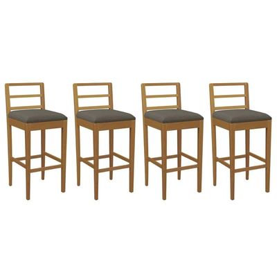 Kit 4un Banquetas Cozinha Sofia Carvalho Kappesberg