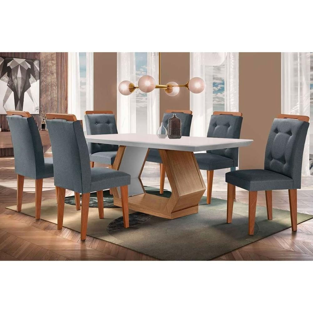 Mesa Sala Alvorada 180 + 6 Cad Imperatriz Capuccin Rufato