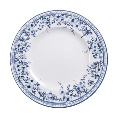 Aparelho de Jantar Tramontina Azzura em Porcelana Decorada 30 Peças