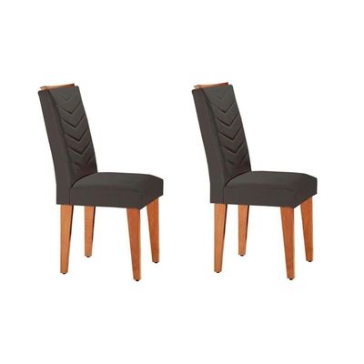 Mesa Sala Berlim 120 + 4 Cad Londrina Capuccino Rufato