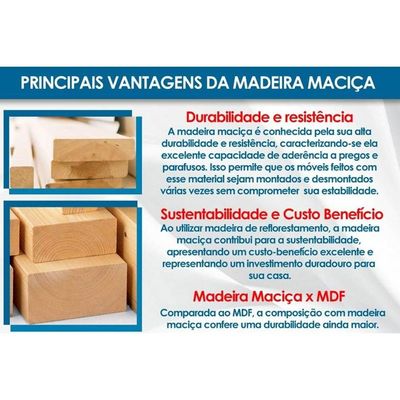 Mesa Sala Pietá 180 + 6 Cad Dafne Naturale/Creme Rufato