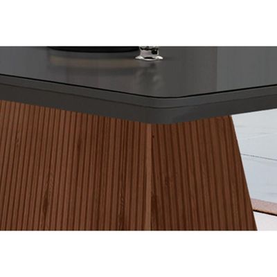 Mesa Cozinha Luna 120 + 4 Cad Londrina Capuccino Rufato