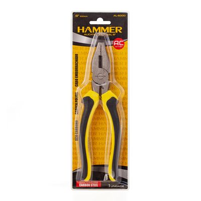 Alicate Universal 8" Emborrachado Hammer