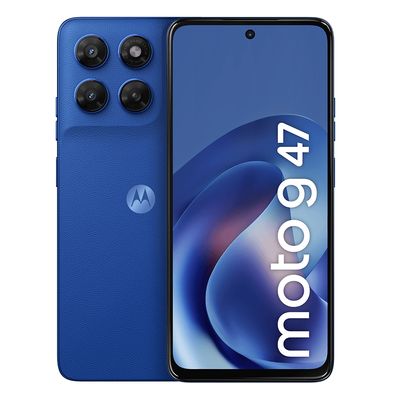 Smartphone Motorola Moto G47 6.7 256GB 5G Câmera Dupla 50MP Azul Náutico