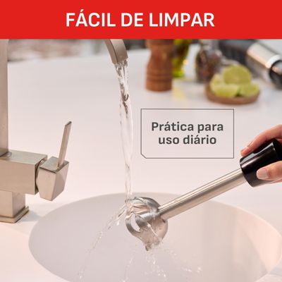 Mixer Arno Quickchef MX42 500W 20 Velocidades com Tecnologia Powelix Preto e Inox Preto,Inox / 110