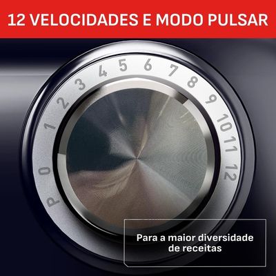 Batedeira Planetária Arno Bake Easy KM10 500W 3,5L 12 Velocidades Preto / 220