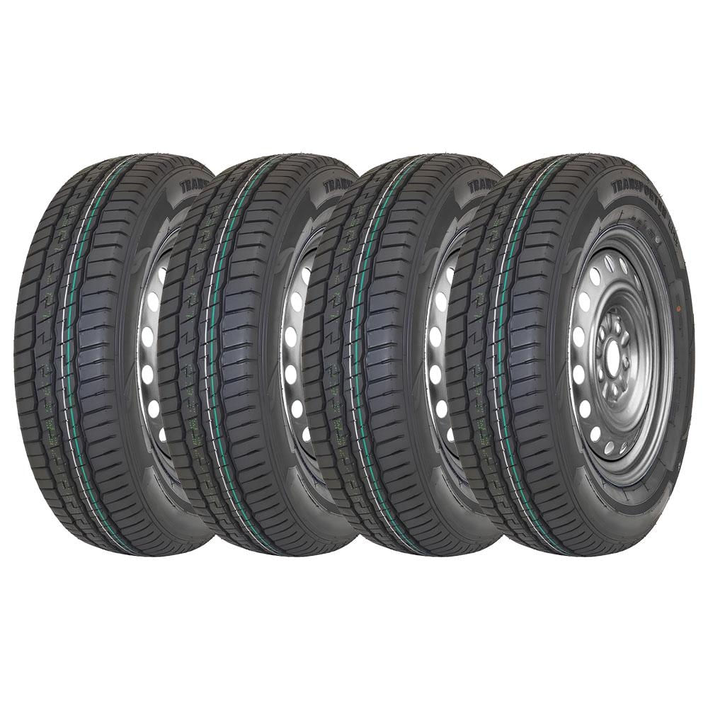 KIT 4 Pneus Tracmax Transporter RF09 205/70 R15C 106R