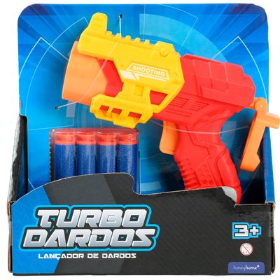 Lançador de Dardos Triplo Play&Fun Vermelho