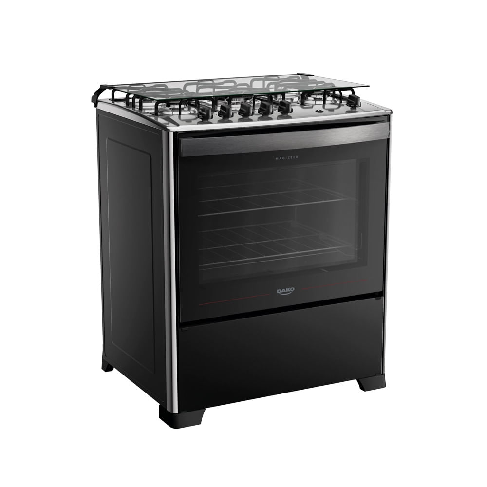 Fogão Dako Magister 5 Bocas com Mesa Inox
