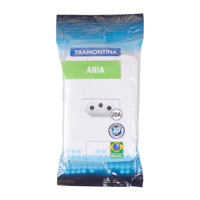 Conjunto Tomada 2P+T 20A Tramontina 57241/013
