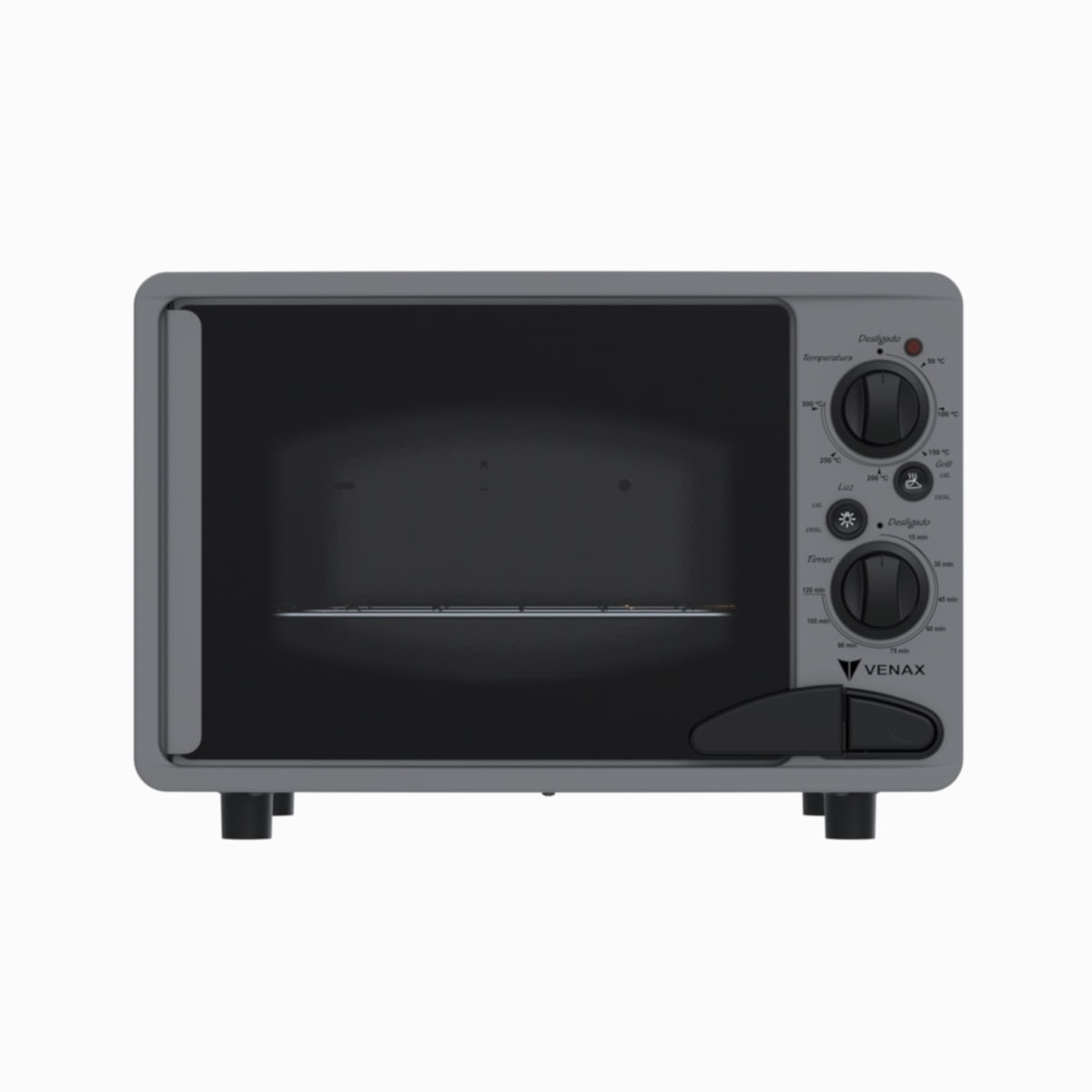 Forno Eletrico Luxo 45L Grafite