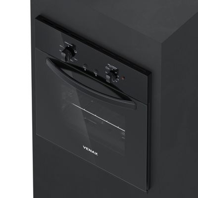 Forno de Embutir a Gas 50L Totale Nero GIIi Gas Glp 220 V