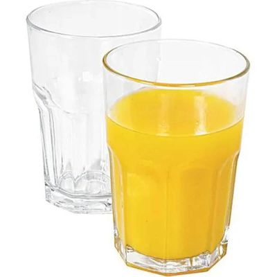 Jogo 24 Copos Bristol 200ml Vidro Transparente para Suco Água e Refrigerante Nadir Figueiredo