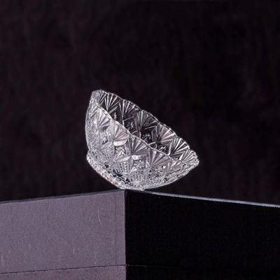 Tigela Bowl de Vidro 10x4,5cm 80ml Redondo King Lyor Pequeno Decorativo Sobremesas Doces