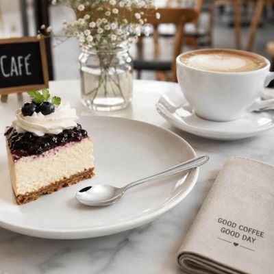 Faqueiro 36 Talheres para Sobremesa Colheres Chá Café Garfo Pequeno Aço Inox Turim