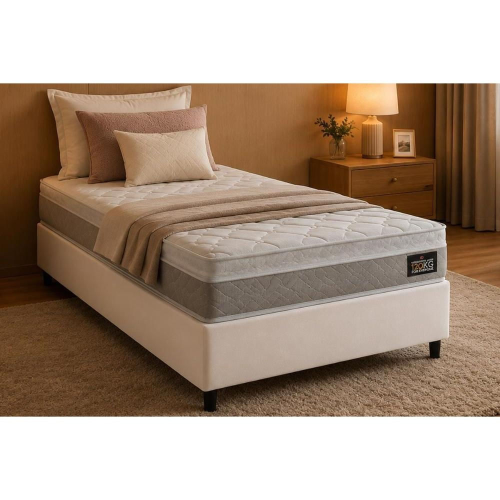 Cama Box CRC Solt +Colchão Ortopédico D33 Magnum Hellen 88