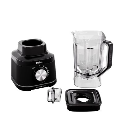 Liquidificador Philco PLQ15A Preto 1500W com 12 Velocidades Preto / 110