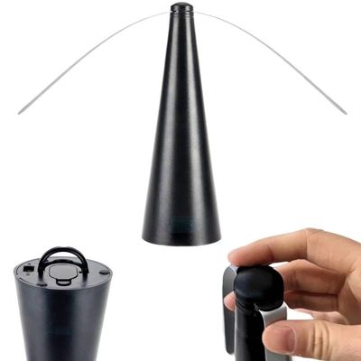 Kit 03 Espanta Moscas Mosquitos Ventilador Repelente