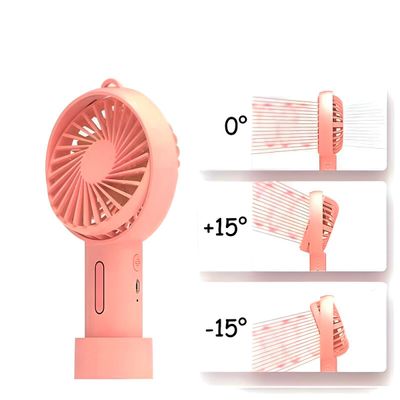 Ventilador Portátil Para Mesa Recarregável com Base