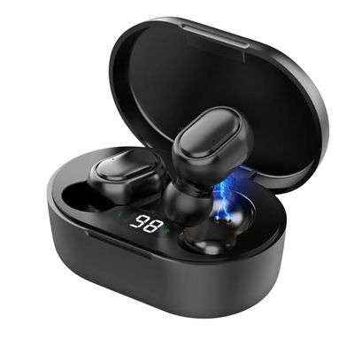 Fone 5.0 Dots Preto Bluetooth Audio Alta Qualidade Case