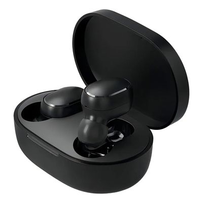 Earbuds Dots Preto Bluetooth Audio Stereo Com Estojo