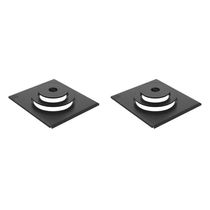 Chapa Modular para Fogão de Lenha Kit 2 com Design Acoplável Cinza Libaneza
