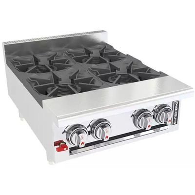 Fogão a Gás Genesis New G24CT24BN 4 Bocas Estrutura Soldada Inox Bivolt Venâncio