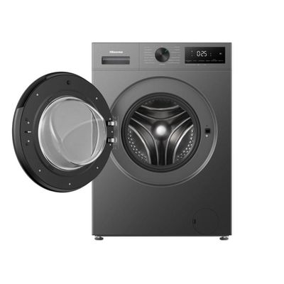 Lava e Seca Hisense Wd1i 11kg 7kg com Vapor Ibubble Antialergico Cinza 110V